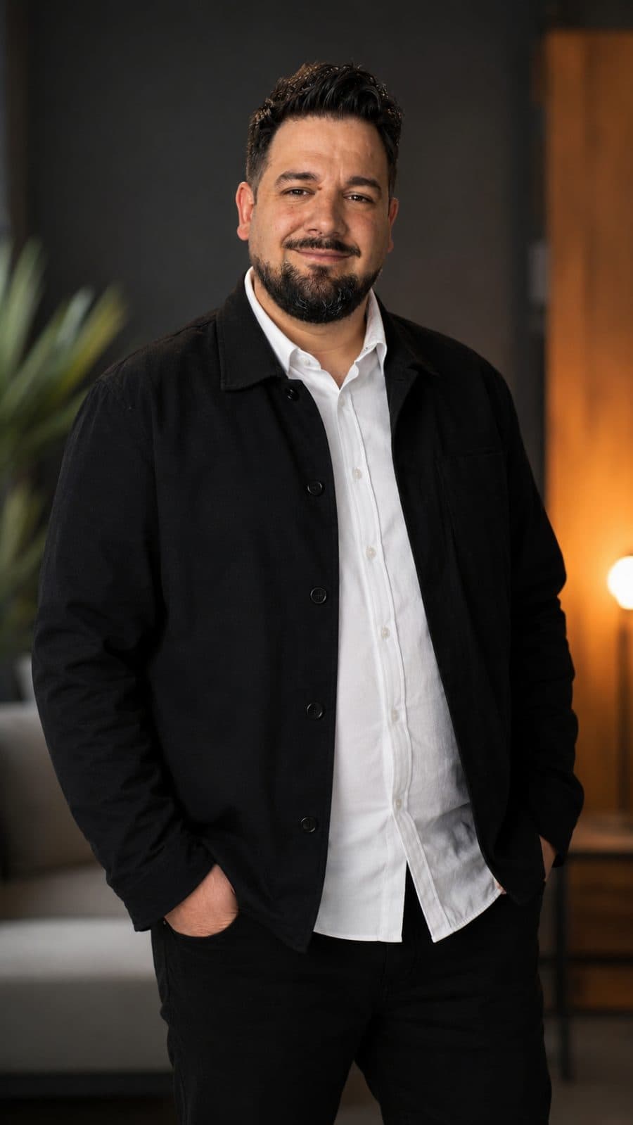Portrait de Jack Brunet, Pasteur principal